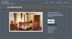 Desktop Screenshot of curtinlawfirm.com